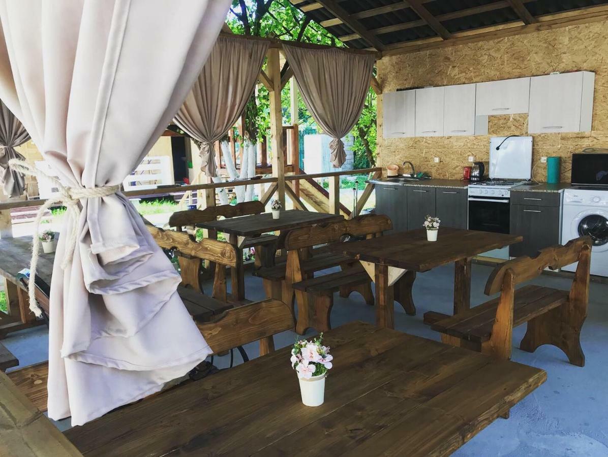 Hôtel Гостевой Комплекс Парус à New Athos Extérieur photo